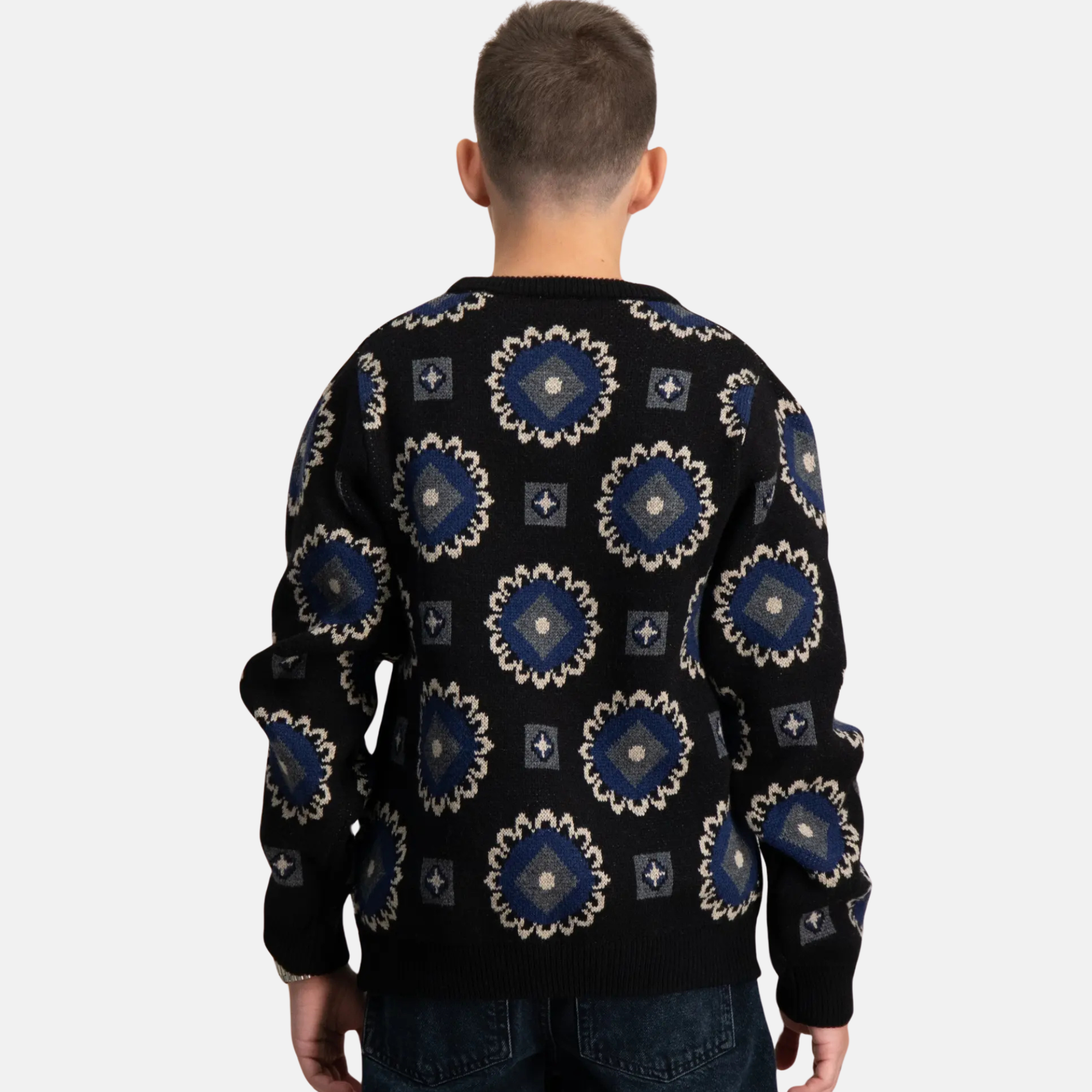 Les Deux Aro Paisley Roundneck Sweatshirt