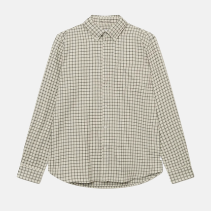 Les Deux Ivory Kent Check Shirt 2.0