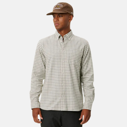 Les Deux Ivory Kent Check Shirt 2.0