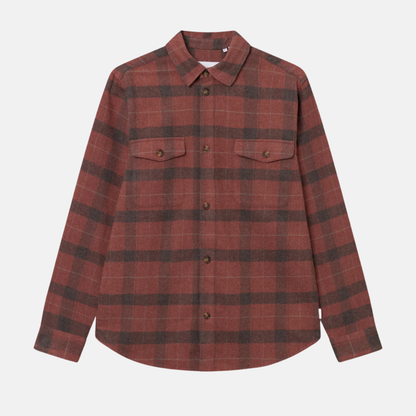 Les Deux Lennon Flannel Check Overshirt