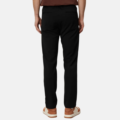 Les Deux Como Tapered Black Drawstring Pants
