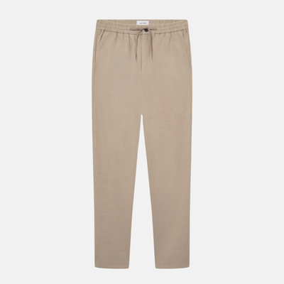 Les Deux Como Tapered Textured Drawstring Pants