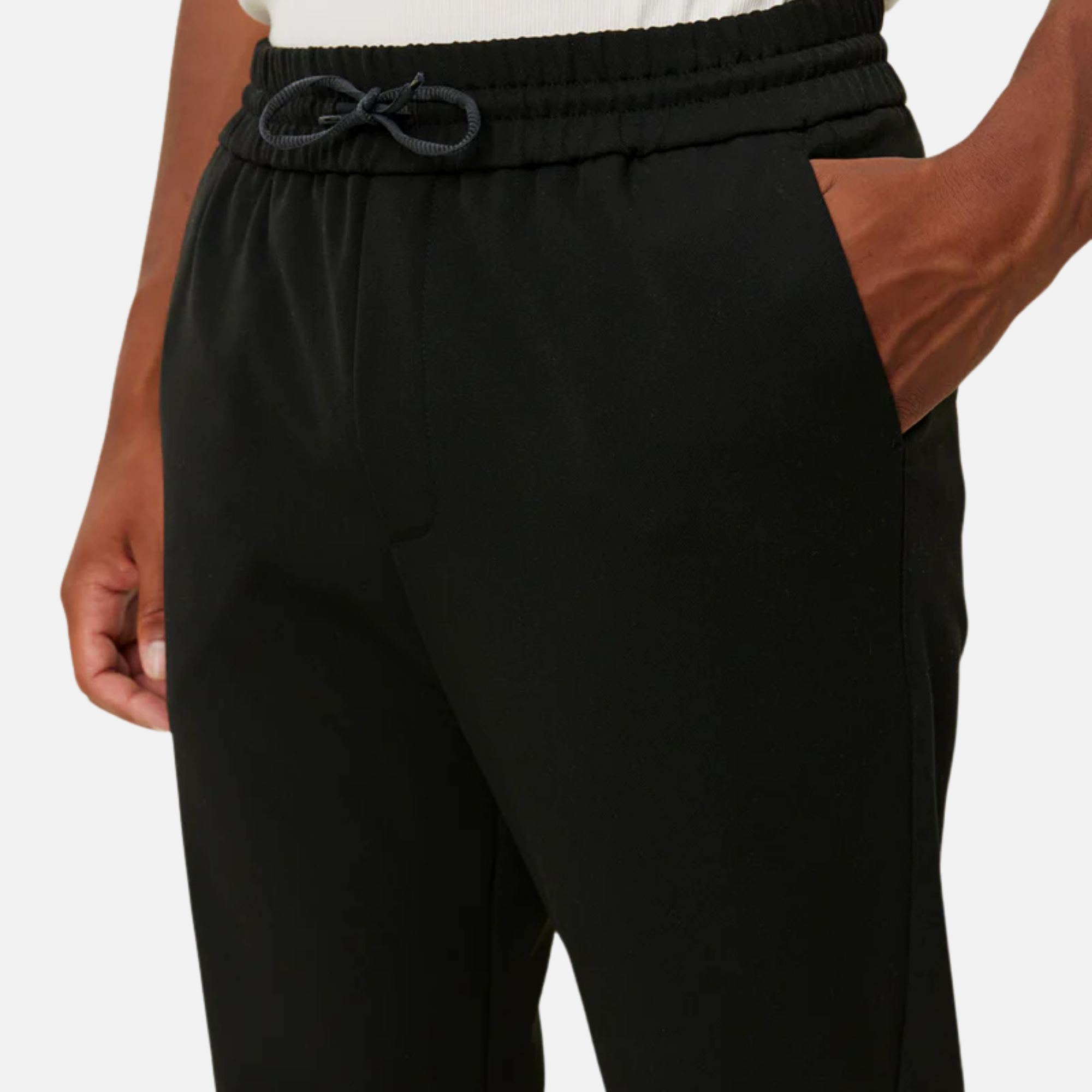 Les Deux Black Patrick Drawstring Pants