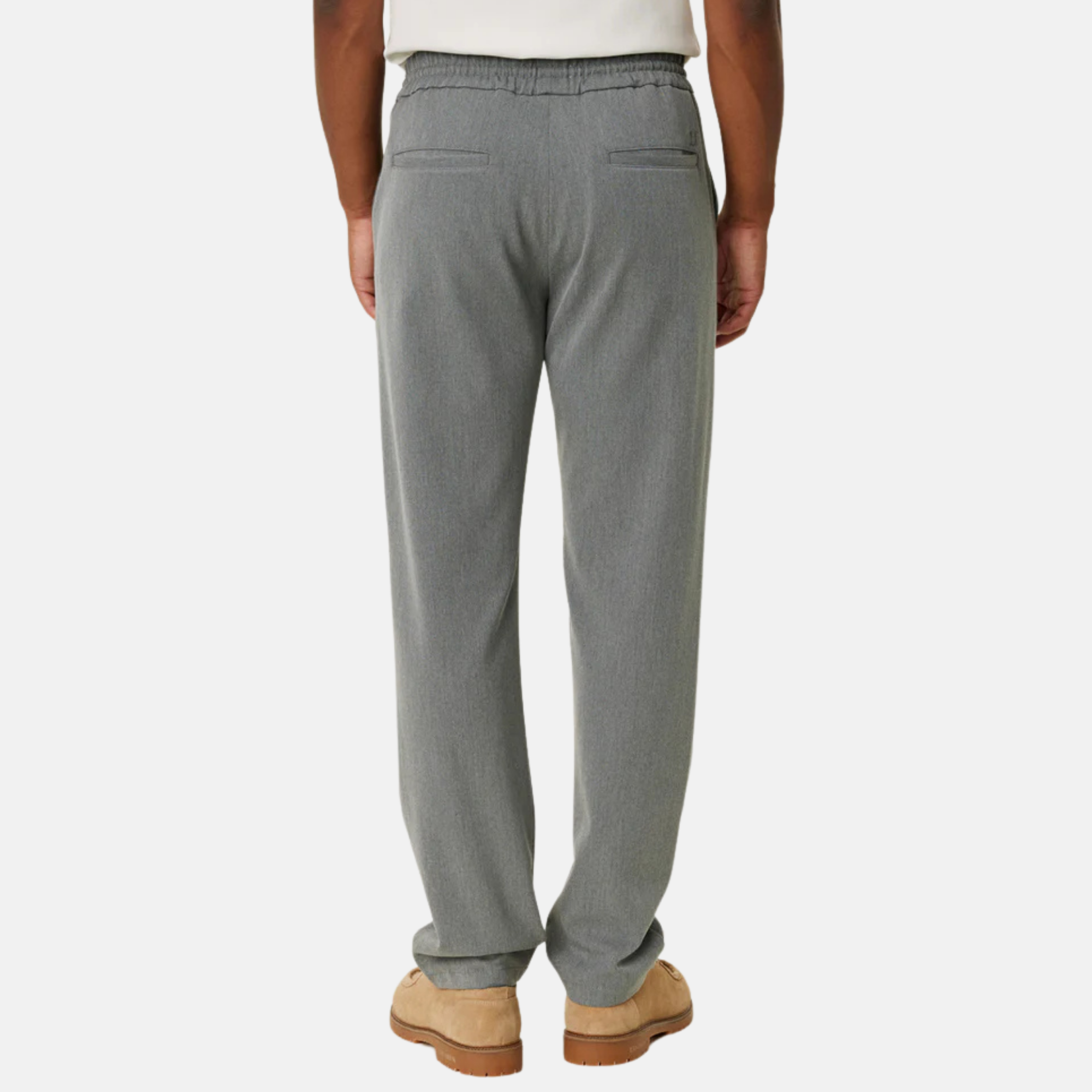 Les Deux Grey Melange Patrick Drawstring Pants