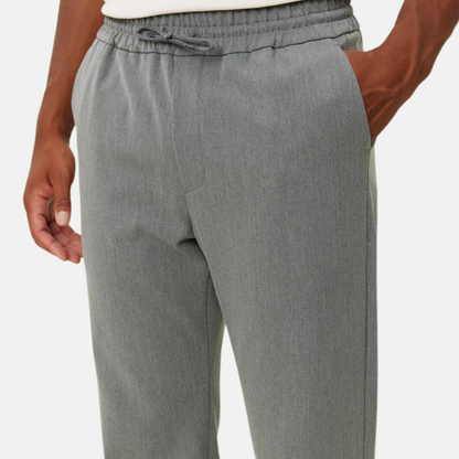 Les Deux Grey Melange Patrick Drawstring Pants