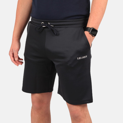 Les Deux Ballier Black Track Shorts