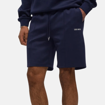 Les Deux Ballier Navy Track Shorts