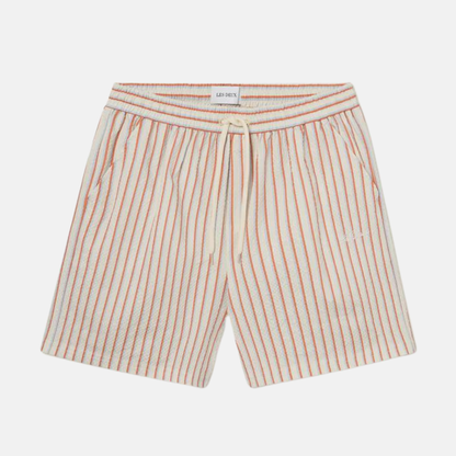 Les Deux Stan Stripe Seersucker Swim Shorts