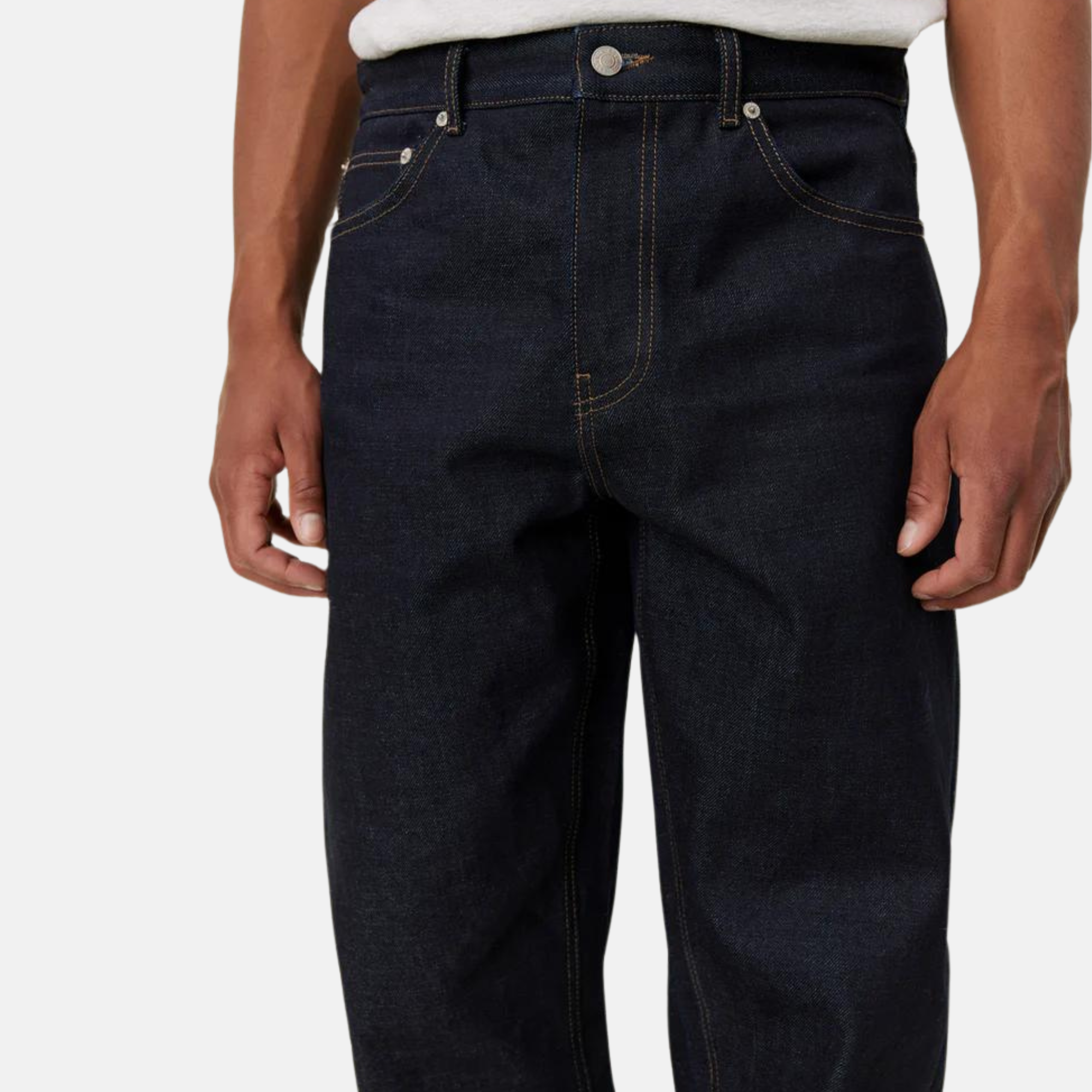 Les Deux Raw Denim Ryder Selvedge Jeans