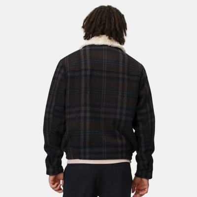 Les Deux Gunnar Check Wool Jacket