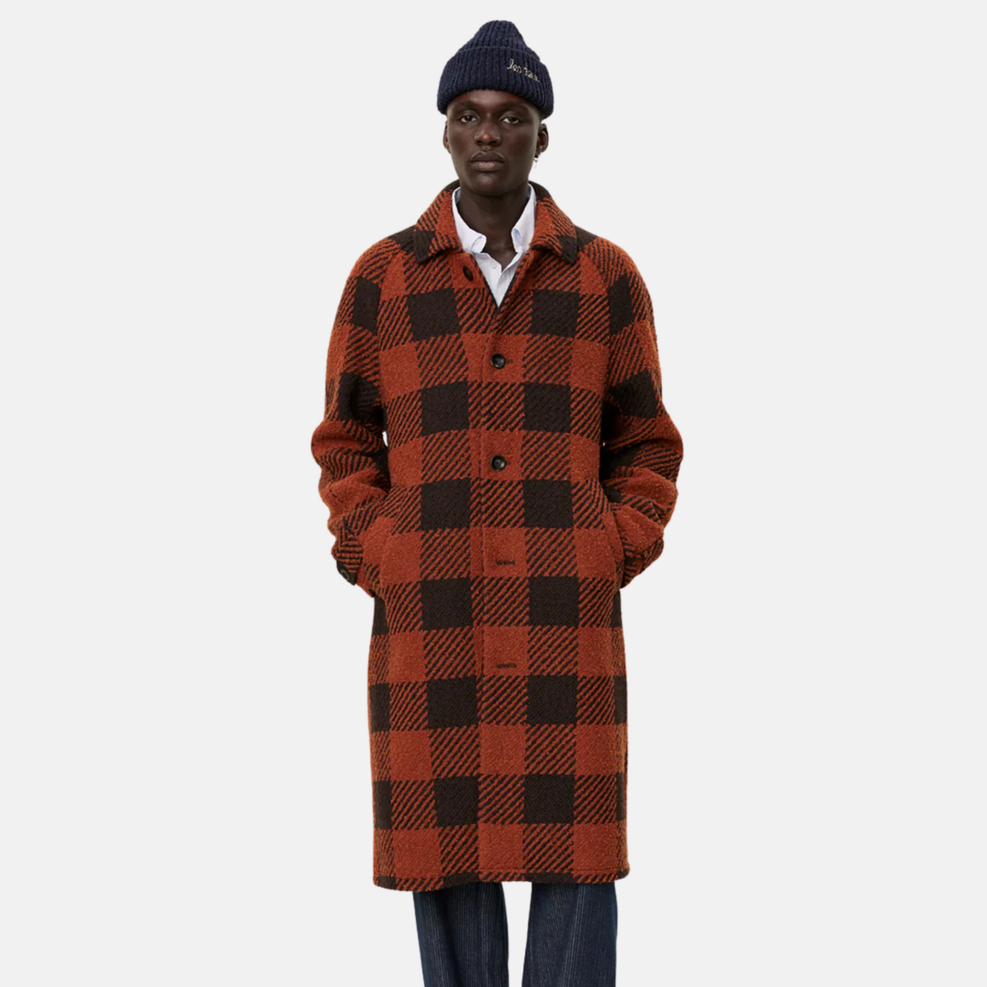Les Deux Michael 3.0 Wool Coat – Puffer Reds Les Deux Michael 3.0 Wool Coat – Puffer Reds