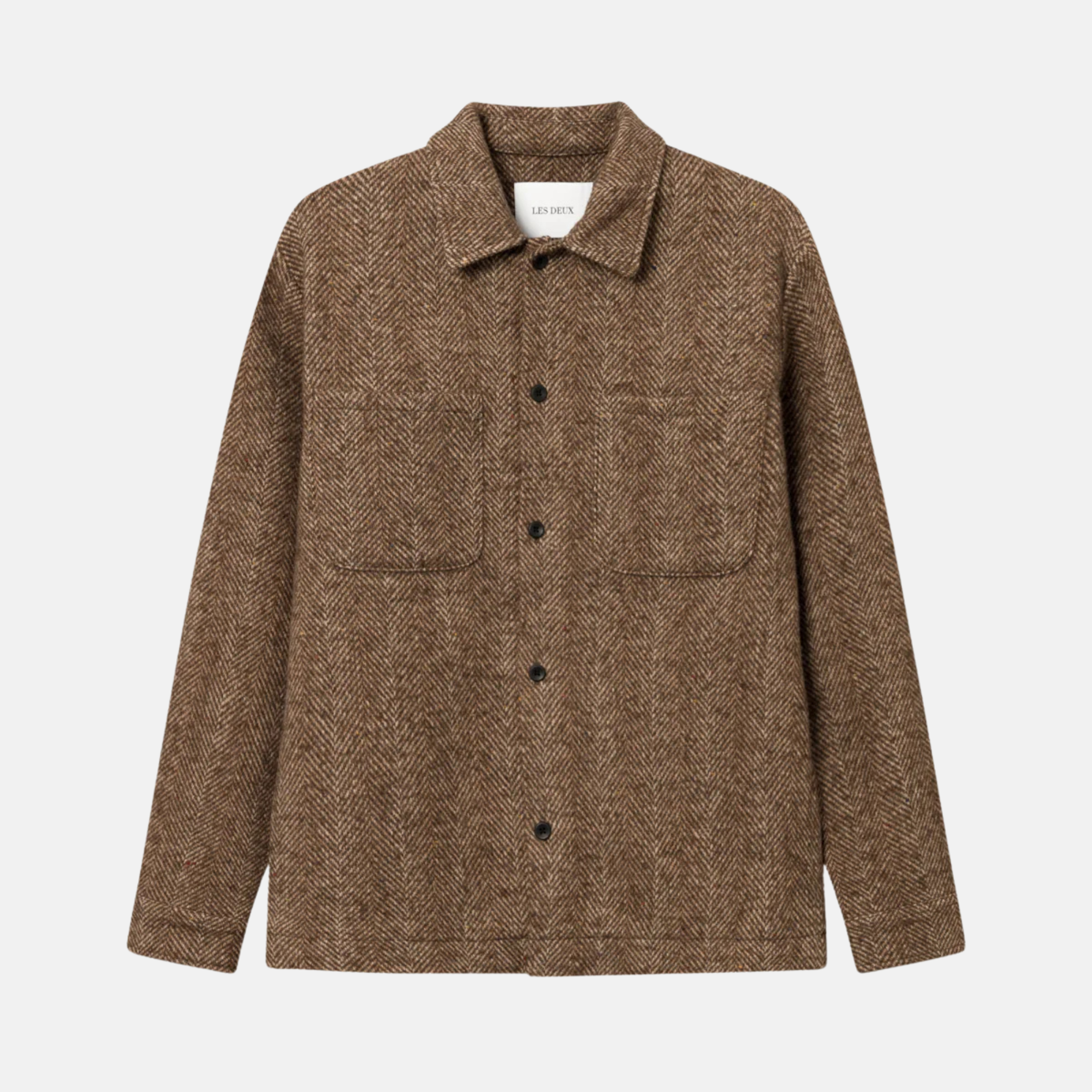 Les Deux Milian Herringbone Overshirt