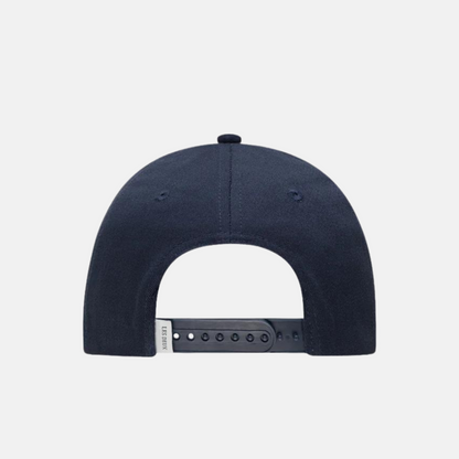 Les Deux Dark Navy Baseball Cap Suede II