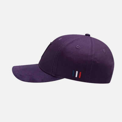 Les Deux Blackberry Suede Baseball Cap II