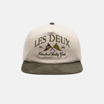 Les Deux Ivory Ivy League Brushed Cap