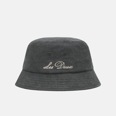 Les Deux Black Washed Bucket Hat