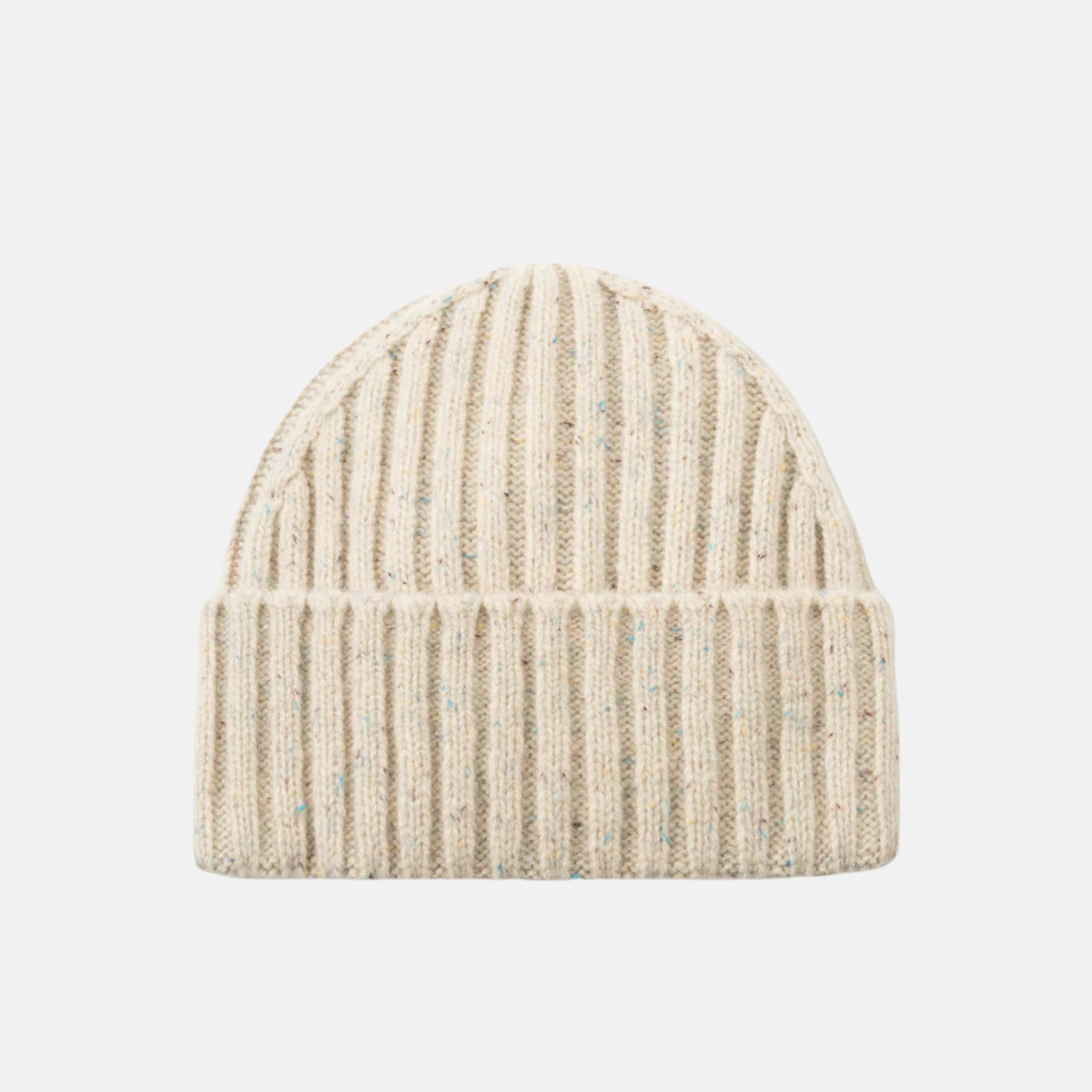 Les Deux Light Sand Wells Fleck Rib Beanie