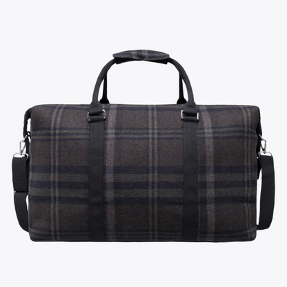 Les Deux Check Wool Weekend Bag