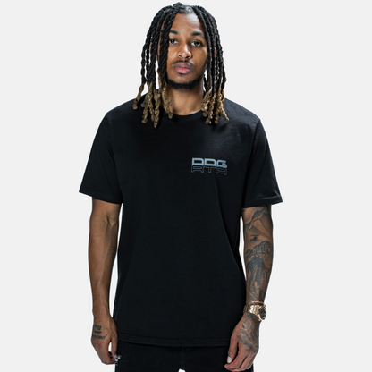 RTA x DDG Liam Black DDG Grid T-Shirt