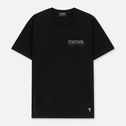 RTA x DDG Liam Black DDG Grid T-Shirt