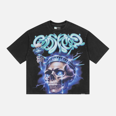 Godspeed Liberty Tears Black T-Shirt