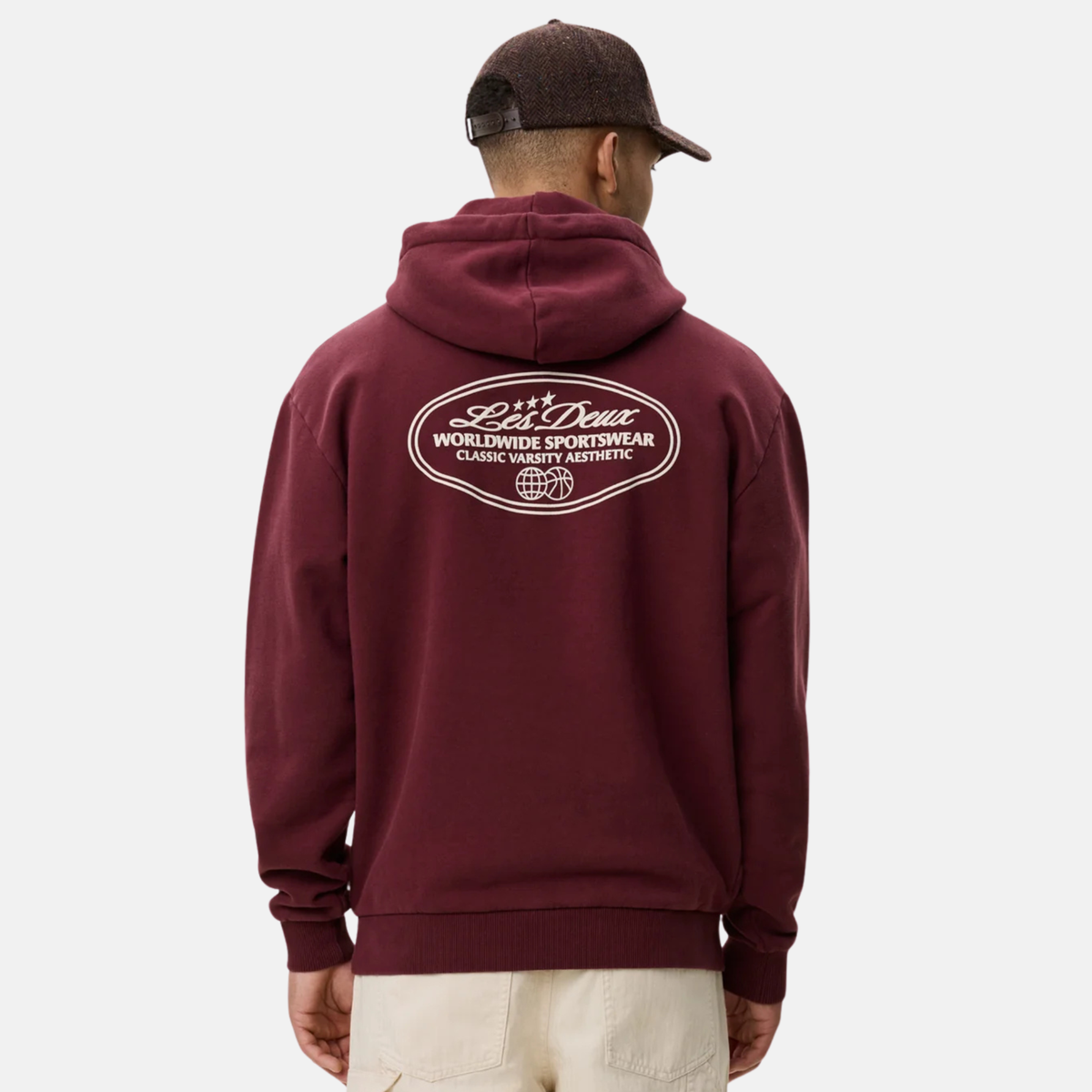 Les Deux Truffle Red Worldwide Hoodie