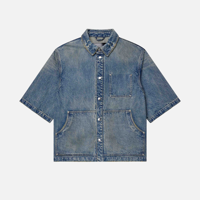 Purple Brand Light Indigo Workwear Shirt