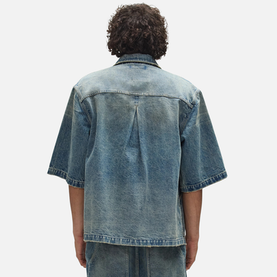 Purple Brand Light Indigo Workwear Shirt