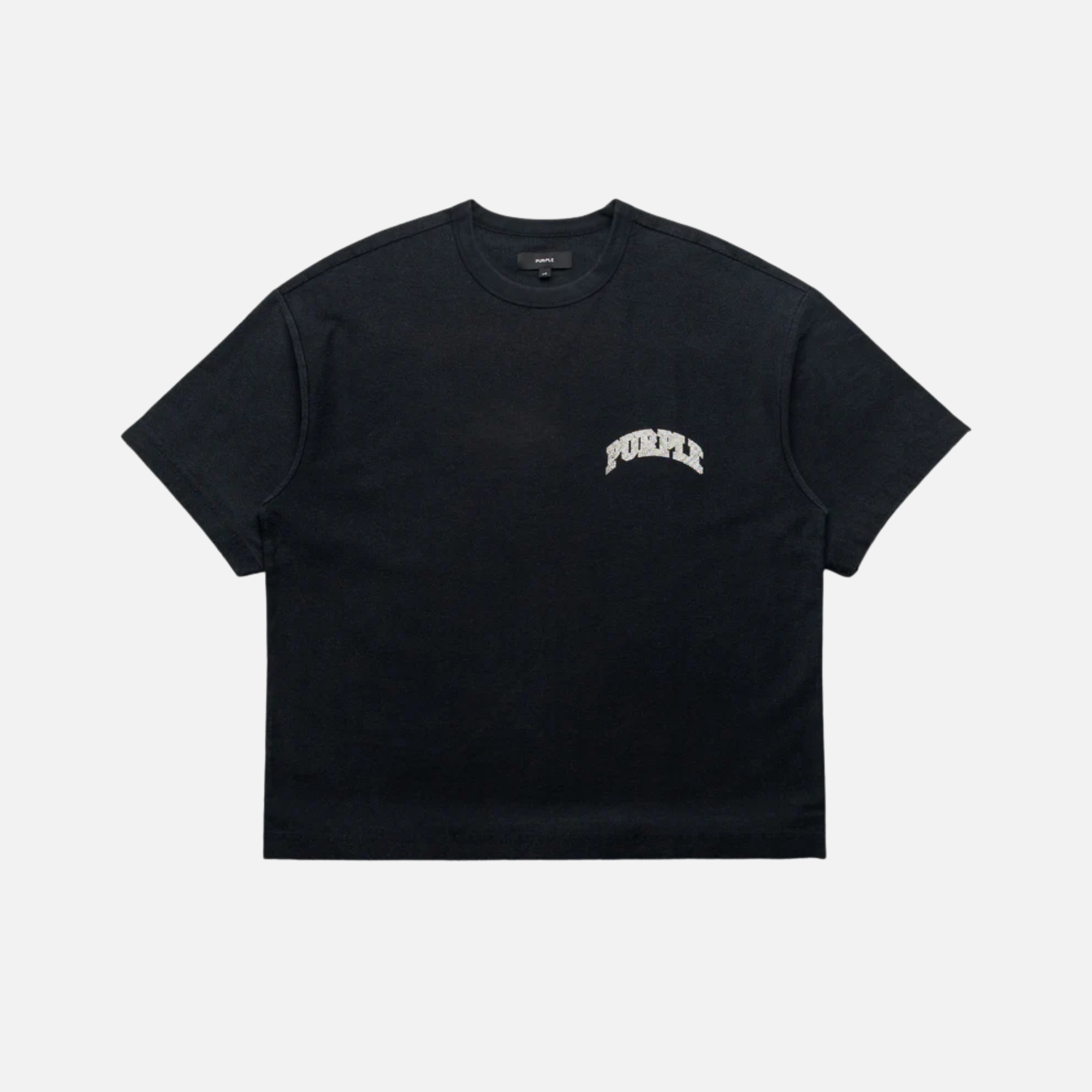 Purple Brand Black Slab Heavyweight T-Shirt