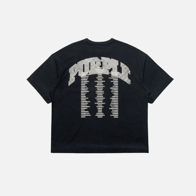 Purple Brand Black Slab Heavyweight T-Shirt