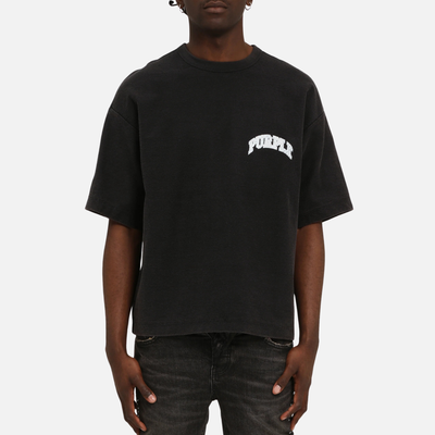 Purple Brand Black Slab Heavyweight T-Shirt