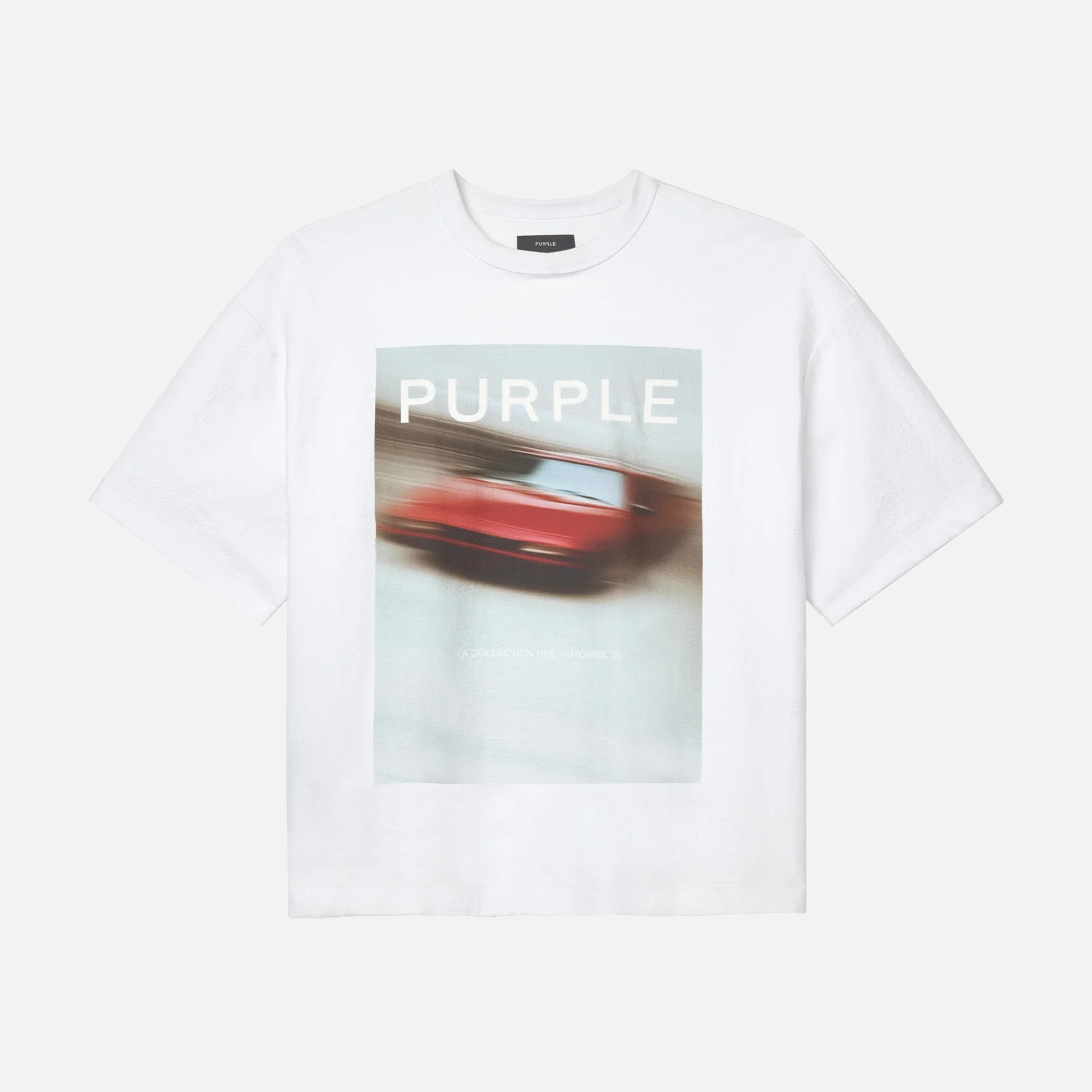 Purple Brand White Tunnel Vision T-Shirt