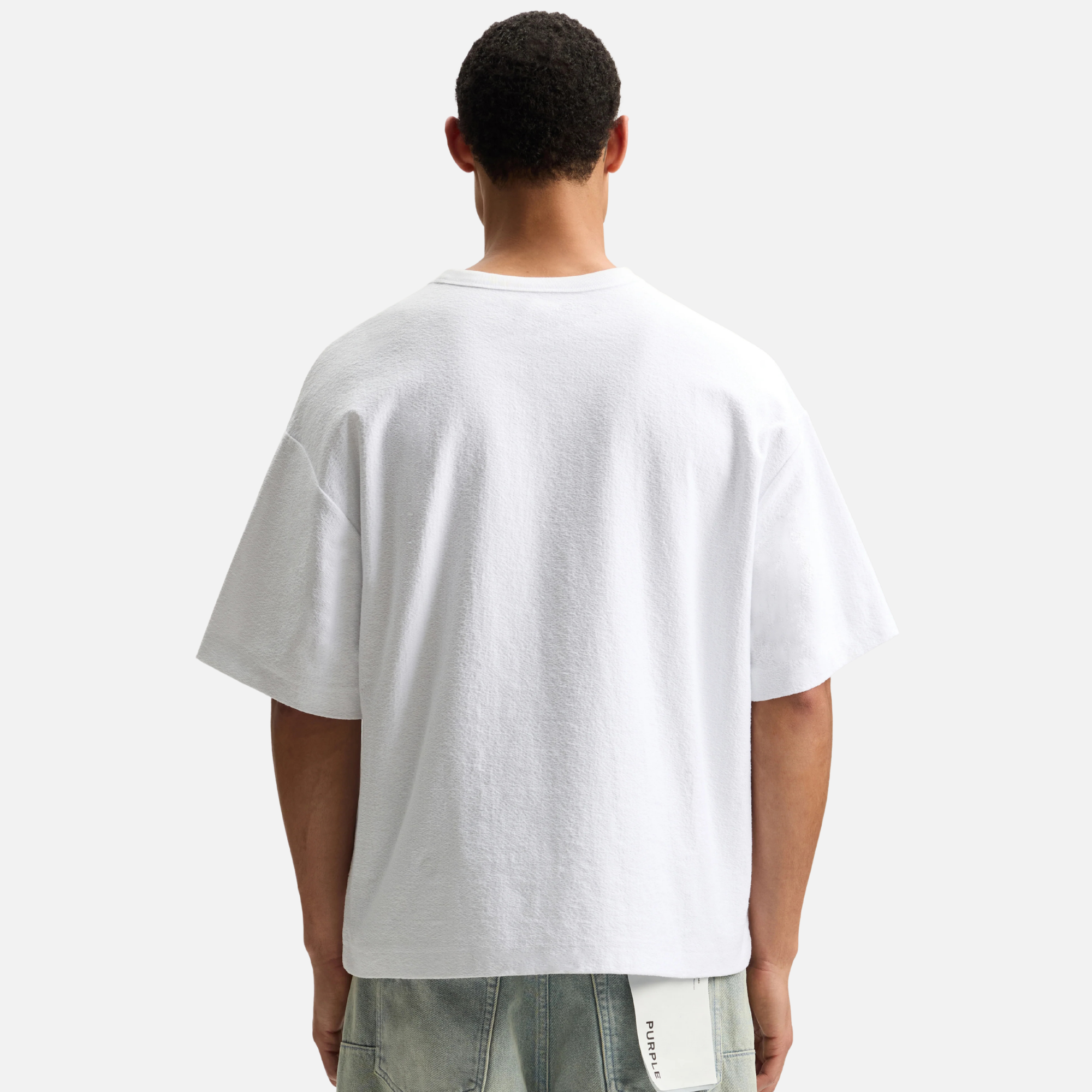 Purple Brand White Tunnel Vision T-Shirt