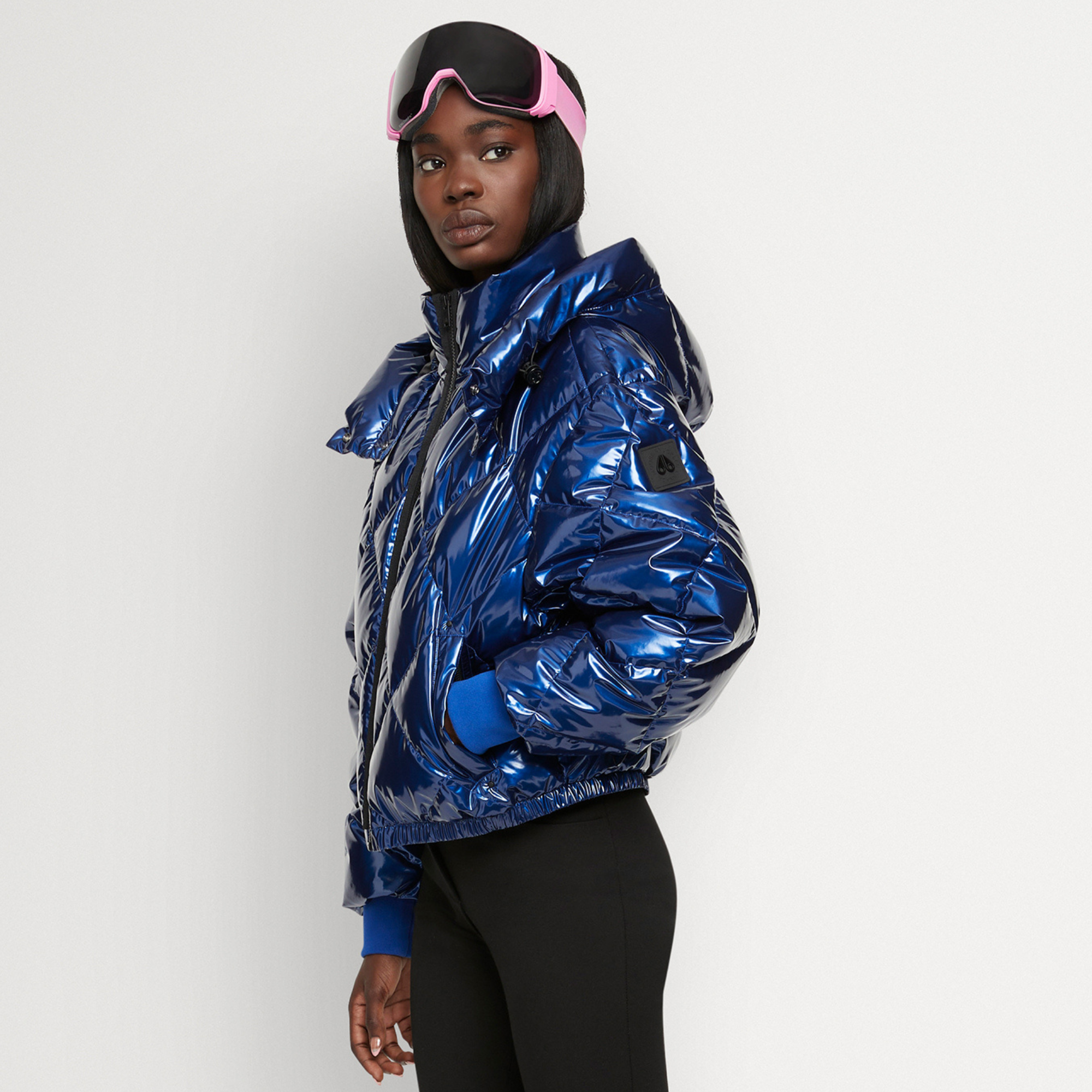 Blue 2025 metallic jacket