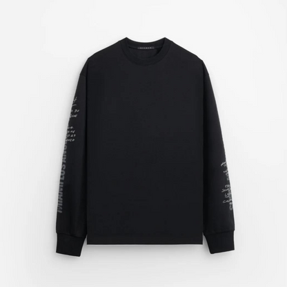 Stampd Black Locations Long Sleeve T-Shirt