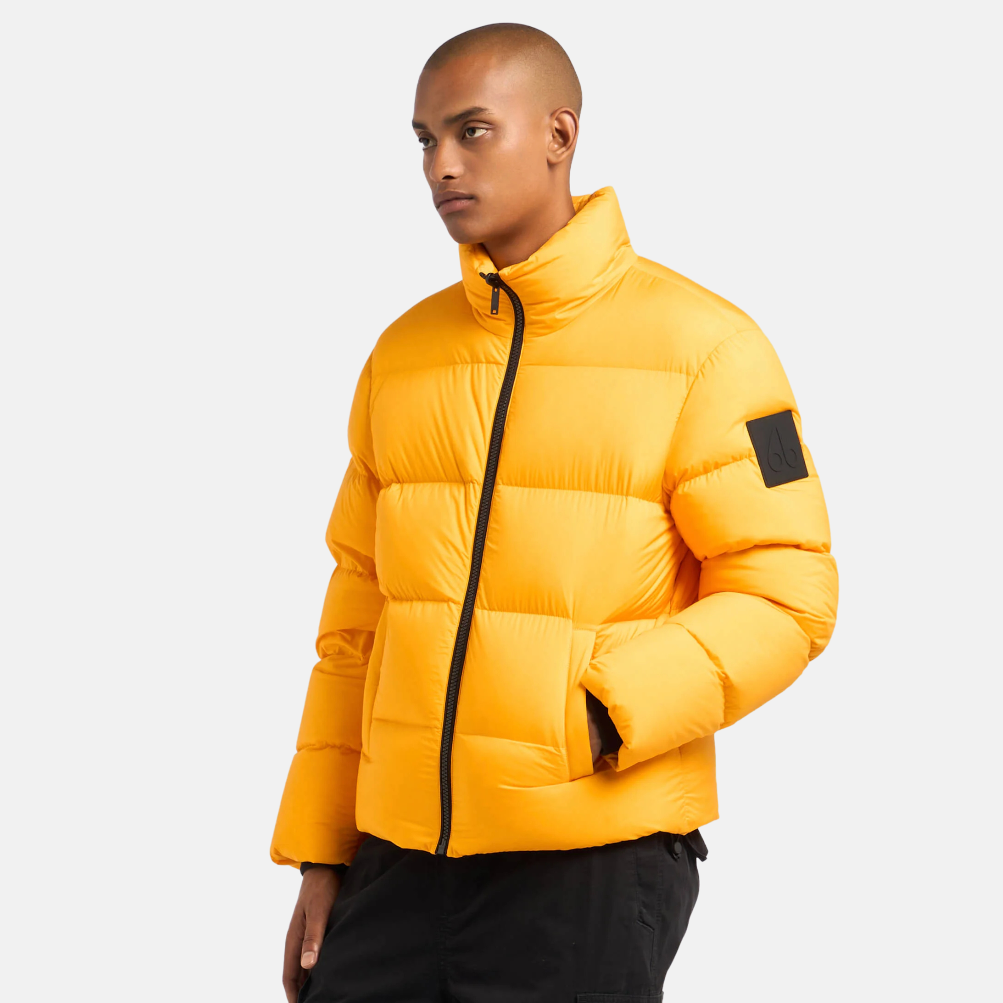 Moose Knuckles Sunrise Orange Kings Puffer Jacket