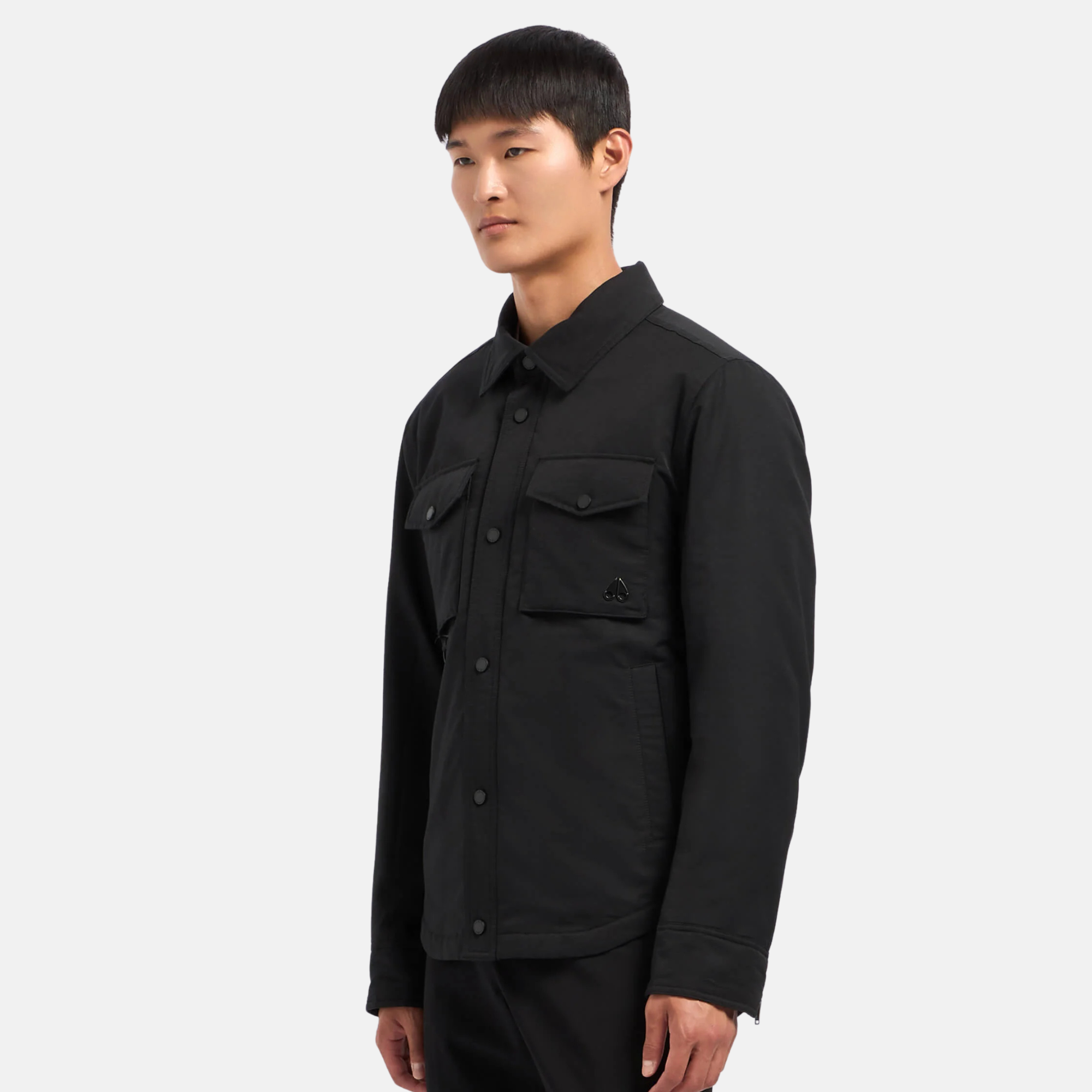 Moose Knuckles Black West Shirt Jacket