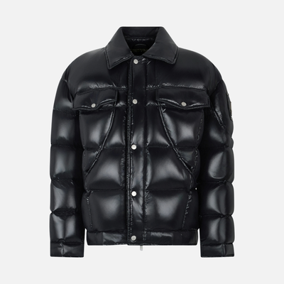 Moose Knuckles Black Blair Shirt Jacket