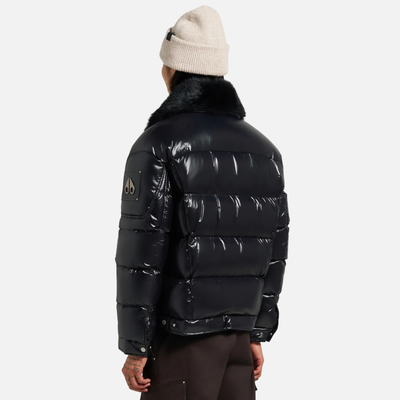 Moose Knuckles Black Blair Shirt Jacket