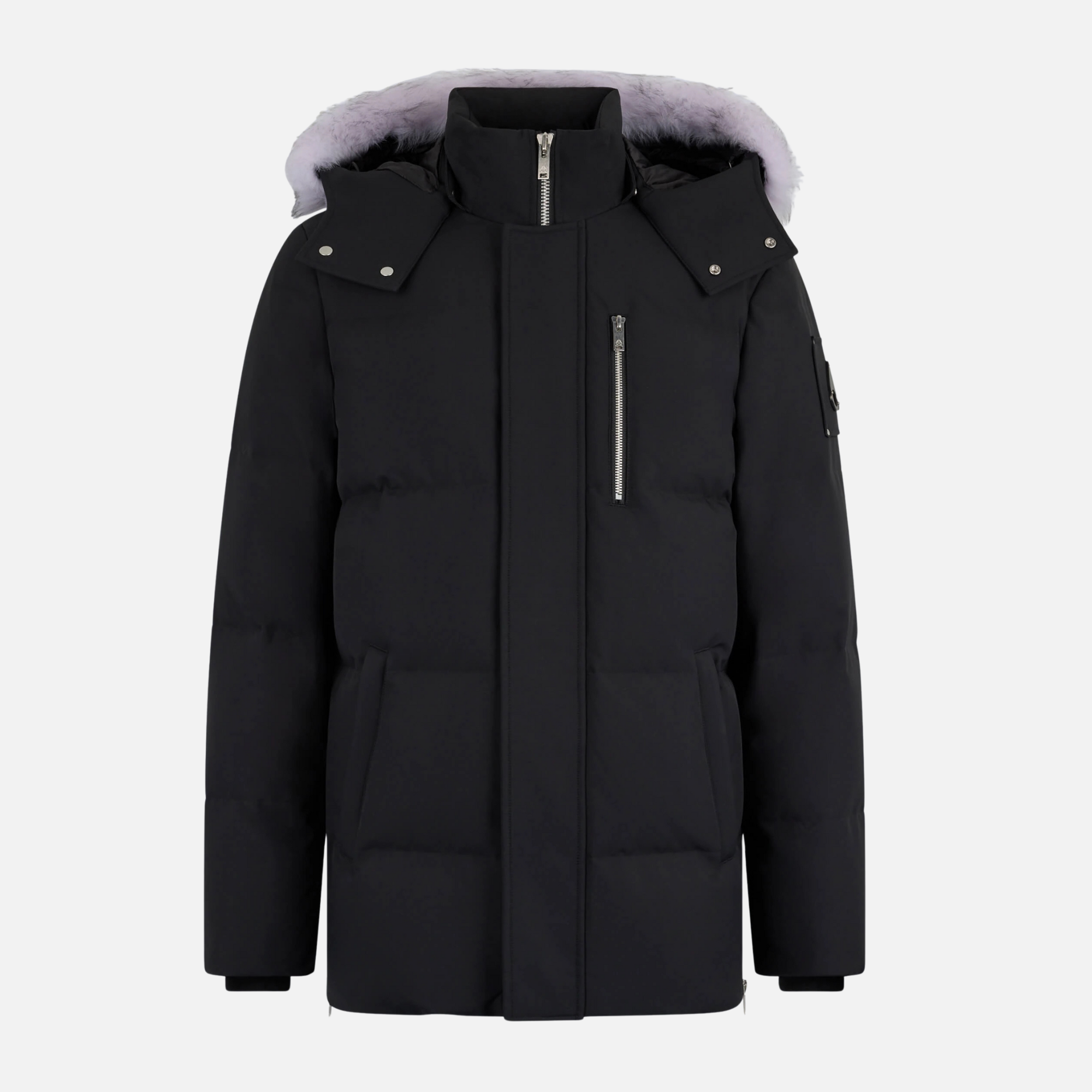 Moose Knuckles Black Cloud Shearling 3Q Jacket