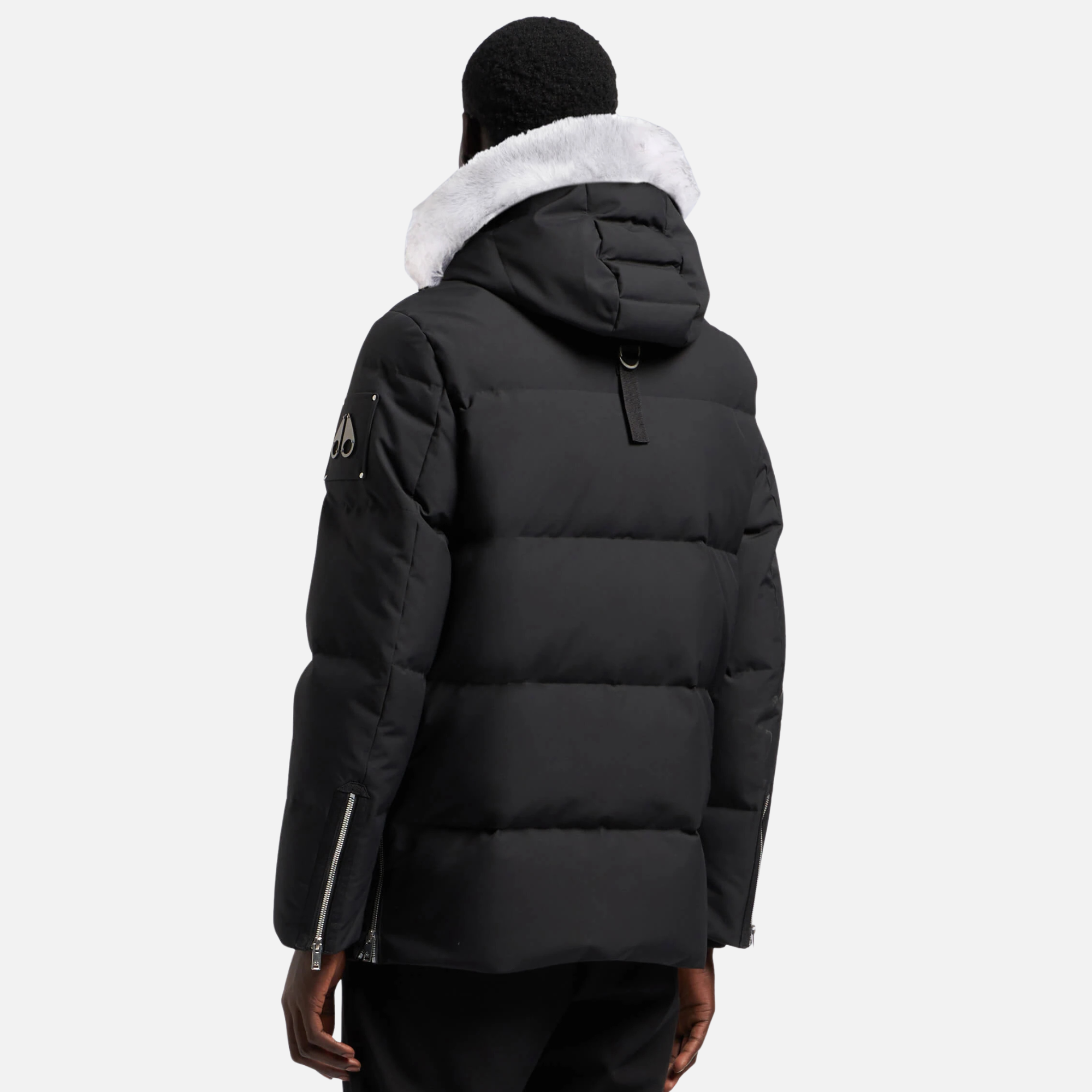 Moose Knuckles Black Cloud Shearling 3Q Jacket