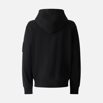 Moose Knuckles Black Hartsfield Full-Zip Hoodie