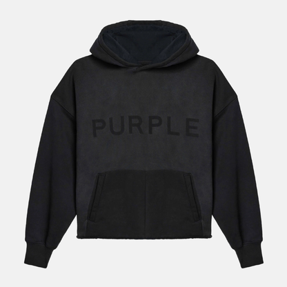 Purple Brand Shadow Wordmark Oversized Hoodie