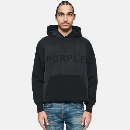 Purple Brand Shadow Wordmark Oversized Hoodie