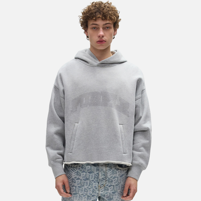 Purple Brand Grey Shadow Slab Hoodie