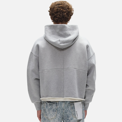 Purple Brand Grey Shadow Slab Hoodie