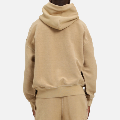 Purple Brand Tan Heavyweight Fleece Inside Out Hoodie