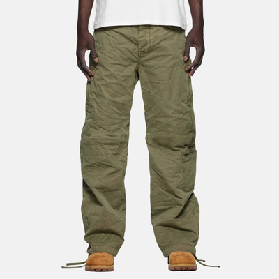 Purple Brand Green Woven 7 Pockets Pants