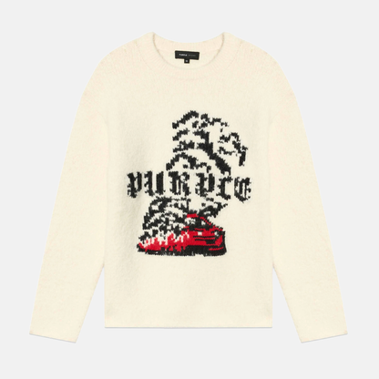 Purple Brand Smoke Show  Sweater