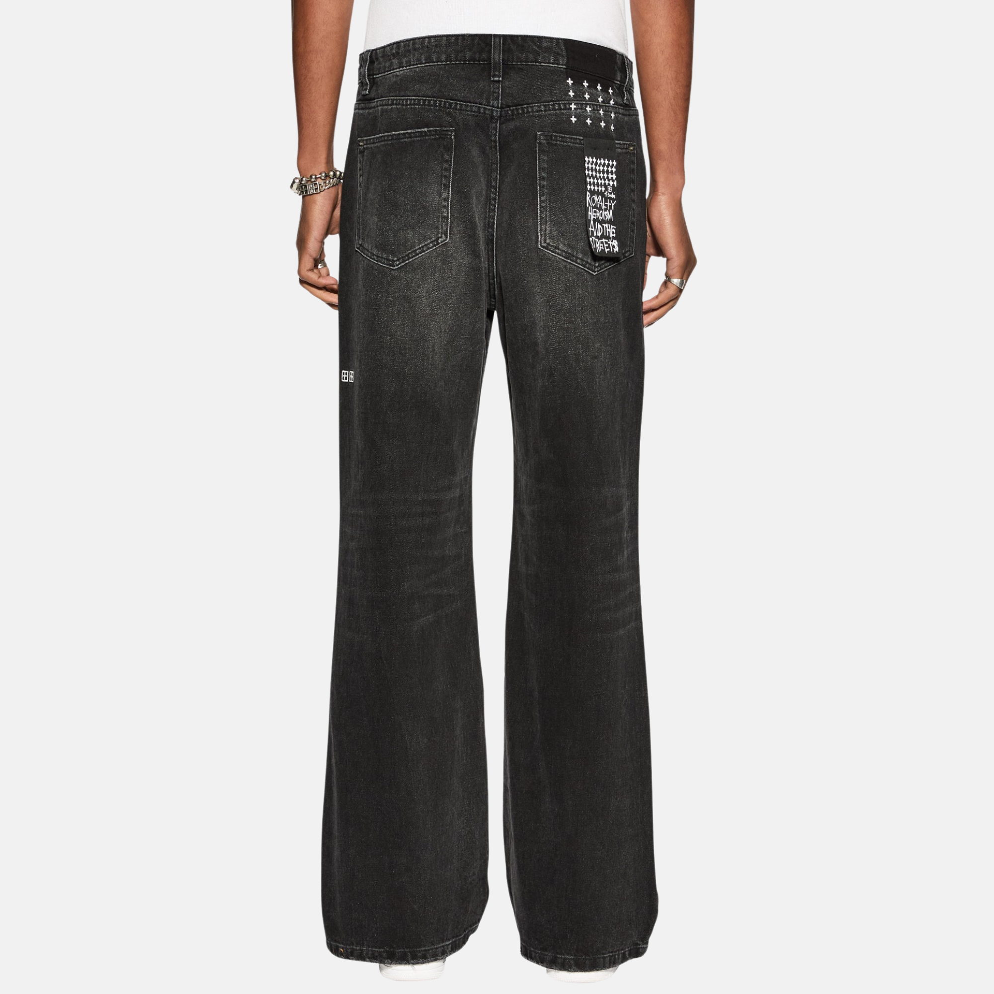 Ksubi Black Bronko Emblem Jeans